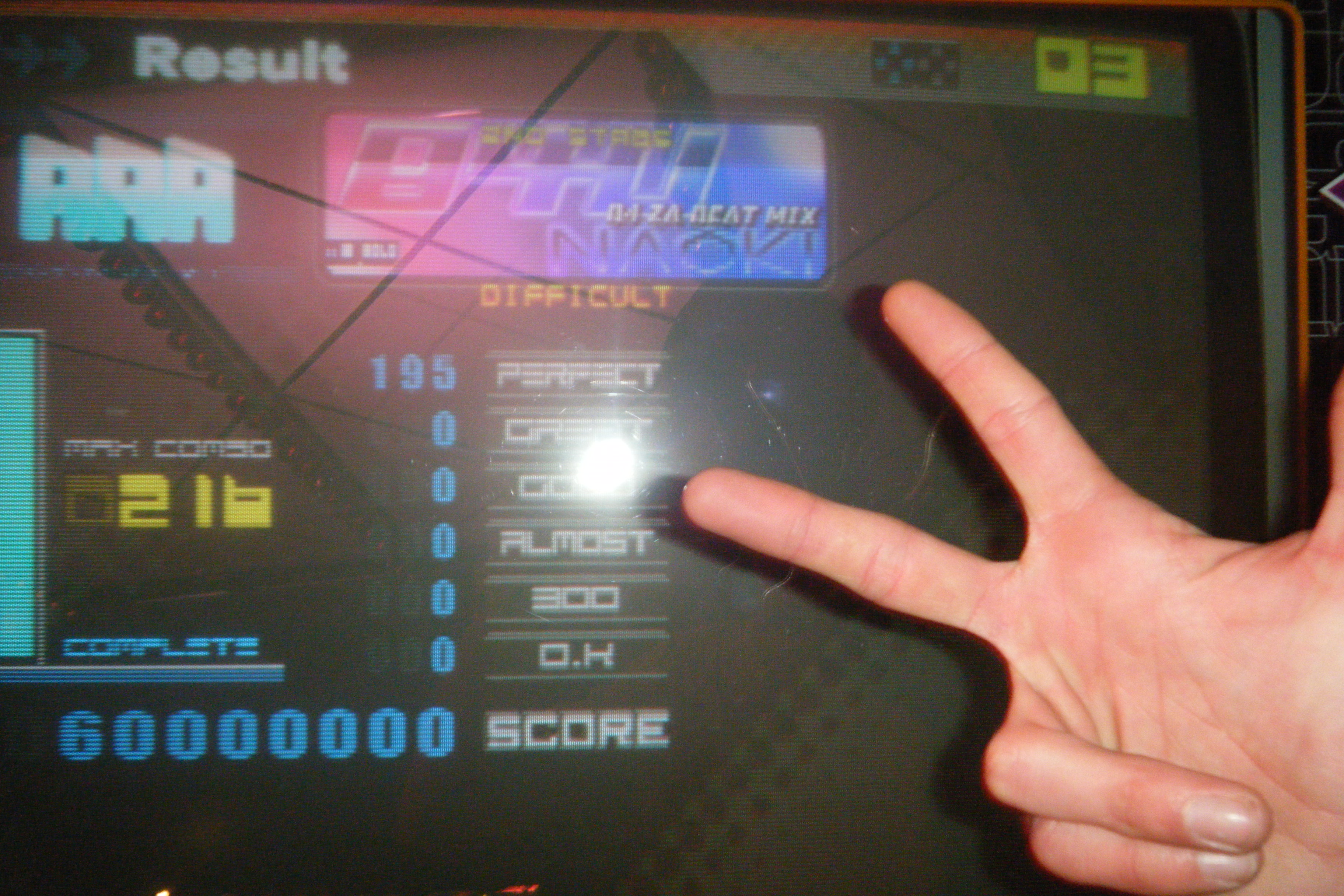 OvergateB4U B4 ZA Beat Mix (difficult)AAA 280 (x2 solo) Score